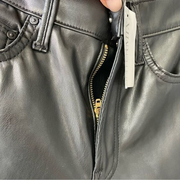 MOTHER Insider Ankle Faux Leather - Picture 13 of 13